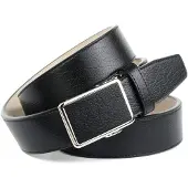 Anthoni Crown Ledergürtel , Herren, Gr. 85, schwarz, Leder, gemustert, Gürtel Ledergürtel, für Freizeithosen