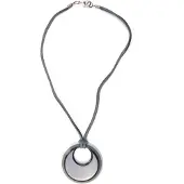 Collezione alessandro Kette mit Anhänger "Mina" mit hochwertigem Kunststoffanhänger