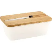 Kesper Brotkasten "Brotbox mit Messer", (Set, 3 tlg.), inkl. integriertem Brotmesser