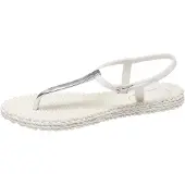 Ilse jacobsen 10 Cheerful11m Flip Flops Creme Größe: 36 | Sandalen Outlet | Damen