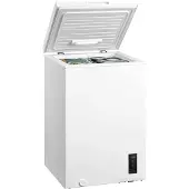 Hanseatic Gefriertruhe "HGT8550EE", 85 cm hoch, 54,5 cm breit, Schnelleinfrierfunktion