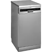 Amica GSP 531 100 E, Arbeitsplatte, Single (45 cm breit), Silber, Tasten, 1,5 m, 1,5 m