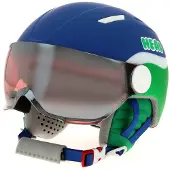 Head Kinder Helm MOJO Visor blue/green