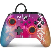 PowerA Controller cu fir, Advantage Wired, Xbox Series X, S, Xbox One, PC, Cyber Style