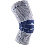 Bauerfeind Genutrain Aktivbandage mit Silikonrand Gr2 titan 1 St Bandage(s)