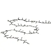 Konstsmide Büschellichterkette Cluster