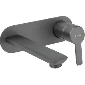 Lomadox Waschbeckenarmatur, Unterputzmontage, Titanium, ARNIKA-30