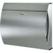 Burg wachter Briefkasten "Verona 3844 ES", mit integriertem Zeitungsfach, A4 Einwurf-Format