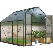 Pergart Vitavia Gewächshaus "Domus 8300" schwarz 8,3 m² 6 mm HKP