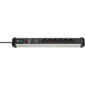 Brennenstuhl 1391010620, 3 m, Drinnen, Abgewinkelt, IP20, Aluminium, Schwarz, Silber