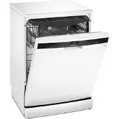 Siemens iQ300 SN23HW02ME, Freistehend, Standardgröße (60 cm), Weiß, Weiß, Tasten, rackMatic