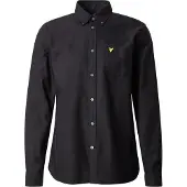 Lyle & Scott -Shirt Plain Oxford Schwarz