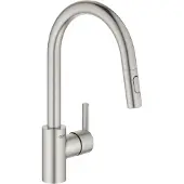 GROHE Feel Einhand-Spültischbatterie 1/2" hoher Auslauf, 2 Strahlarten