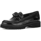 Gabor 55.240 Damenschuhe - elegante Slipper - Halbschuhe schwarz Elegant NEU