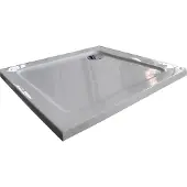 Badstuber Eckduschwanne "Venus" LxBxH: 90x90x5,5cm