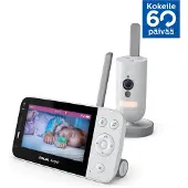 Philips AVENT Connected SCD923/26 Videophone, 1920 x 1080 Pixel, 400 m, Android, iOS, WLAN, 2.4 GHz, Kamera