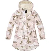 Brandit lässige Damen Jacke Kordelzug Reißverschluss Camouflage