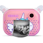 VR Shinecon Kinderkamera Zoo Family Einhorn Rosa