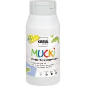Kreul Spezialkleber Mucki, Kinder-Serviettenkleber, wasserlöslich, 750ml