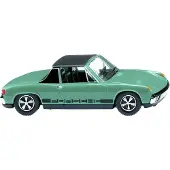 Wiking 079208 H0 PKW Modell Porsche 914 - grün