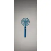 REMEMBER Handventilator Flow "Aqua" mit USB - Aluminiumgriff mit 3 Geschwindigkeitsstufen