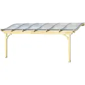 Skanholz Terrassendach "Verona", Leimholz