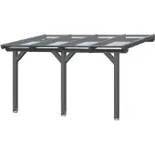 Skanholz Terrassendach "Andria", Leimholz