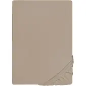 Biberna Spannbettlaken "Conny", hochwertiges Jersey-Elasthan geeignet für Wasser- und Boxspringbetten