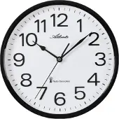 Atlanta Wanduhr, Funk, Ø 25,5 cm, 4378-7