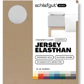 Schlafgut Spannbettlaken "EASY Jersey Elasthan Boxspring", MADE IN GREEN by OEKO-TEX