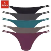 Vivance String 5er-Pack, aus elastischer Baumwolle
