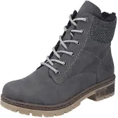 Rieker Schnürstiefel Grau