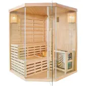 Sanotechnik Sauna "TALLINN" für 3 Personen