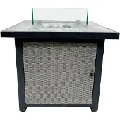 Tepro Feuerstelle "Medfield" Gasfeuerstelle, BxLxH: 76,5x76,5x65,5 cm