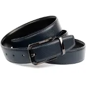 Anthoni Crown Ledergürtel , Herren, Gr. 100, schwarz, Rindsleder, unifarben, Gürtel Ledergürtel