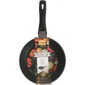 Pintinox Bratpfanne "Power" Aluminium 2,-lagige Antihaftbeschichtung, mit Glasdeckel, Induktionsgeeignet