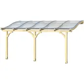 Skanholz Terrassendach "Venezia", Leimholz