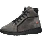 Softinos Trendige Stiefelette Schnürschuhe für Damen P900707 003 Braun
