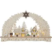 Star Trading 272-14, Leichte Dekorationsfigur, 10 Glühbirne(n), LED, 0,6 W, Warmweiß, 10000 h