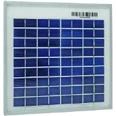 Phaesun Polykristalline Solarmodul Sun Plus 5, 12 V, 5 W