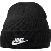 Nike K NK PEAK BEANIE TC FUT BLACK/WHITE