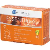 Dermoscent Essential 6 Spot On 10-20kg Hundeergänzungsmittel 4 Einheiten