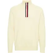 FQ1924 Troyer "Troyer FQKyle", Herren, Gr. XXL, weiß (cloud dancer), Obermaterial: 87% Baumwolle CO. 13% Polyester PES., Pullover Troyer