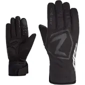 Ziener Fahrradhandschuhe "DAQUA-Z AQUASHIELD TOUCH", Gr. 9.5, schwarz, Materialmix, Handschuhe Fahrradhandschuhe, wasserdicht, winddicht, atmungsaktiv, gepolsterte Innenhand