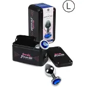 Secret Play Secretplay - Analplug mit blauem Stein 1 St