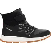 Viking Watershield Equip Warm Mid WP Kinder Wasserdichte Winterstiefelette Schwarz (Black/Charcoal), 3-94500-277