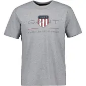 Gant Archive Shield Regular Fit Kurzarm-t-shirt Weiß L Mann Weiß L