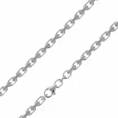 Trendor 85772 Halskette für Herren 925 Silber 3,8 mm breit