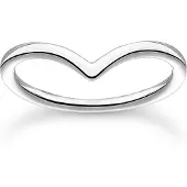 Thomas Sabo TR2393-001-21 Damenring V-Form Silber