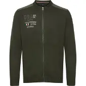 FQ1924 klassische FQErland Herren Zip-Jacke mit Stehkragen Jacke 21900122-ME-190413 Grün